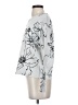 Tahari Floral Silver Pullover Sweater Size XS - photo 5