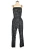 Old Navy 100% Cotton Animal Print Gray Jumpsuit Size S - photo 1