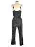 Old Navy 100% Cotton Animal Print Gray Jumpsuit Size S - photo 2