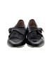 Pure Navy Black Flats Size 7 1/2 - photo 2