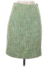 J.Crew Tweed Green Formal Skirt Size 00 - photo 1