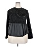 Love 100% Polyester Black Long Sleeve Blouse Size 3X - photo 1