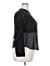 Love 100% Polyester Black Long Sleeve Blouse Size 3X - photo 4