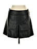 J.Crew 100% Polyester Black Faux Leather Skirt Size 10 - photo 1