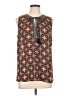 DR2 100% Polyester Blue Sleeveless Blouse Size L - photo 1