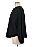 Olivia Grey Black Long Sleeve Blouse Size M - photo 5