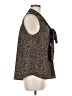 41Hawthorn 100% Polyester Brown Sleeveless Blouse Size M - photo 4