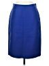 J.Crew Solid Blue Formal Skirt Size 2 - photo 1