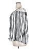 Libian 100% Rayon Silver 3/4 Sleeve Blouse Size 2X - photo 5