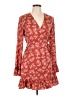 The Fifth Label 100% Polyester Paisley Red Cocktail Dress Size L - photo 1