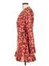 The Fifth Label 100% Polyester Paisley Red Cocktail Dress Size L - photo 5