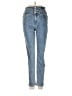 Assorted Brands Solid Blue Jeans Size 27 waist - photo 1