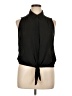 metaphor 100% Polyester Black Sleeveless Blouse Size XL - photo 1