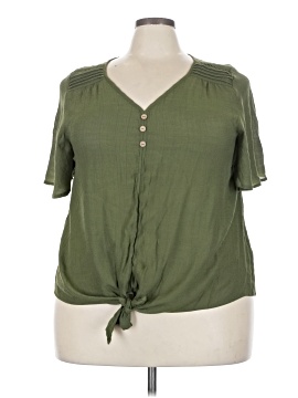 Perseption Concept Short Sleeve Blouse