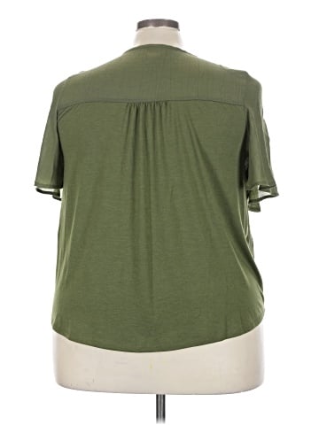 Perseption Concept Short Sleeve Blouse (view 2)