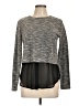 Michael Stars 100% Polyester Gray Long Sleeve Top Size Lg (2) - photo 1