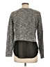 Michael Stars 100% Polyester Gray Long Sleeve Top Size Lg (2) - photo 2