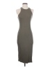 Lanston Solid Gray Cocktail Dress Size S - photo 1