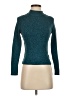 BDG Metallic Teal Turtleneck Sweater Size S - photo 1