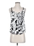 Sweet Rain 100% Polyester White Sleeveless Top Size S - photo 1