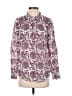 Talbots Paisley Purple Long Sleeve Blouse Size S - photo 1
