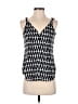 Banana Republic 100% Polyester Black Sleeveless Top Size 0 - photo 1