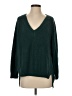 Express Solid Green Pullover Sweater Size S (petite) - photo 1