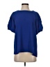 C established 1946 Blue Short Sleeve Blouse Size S - photo 1