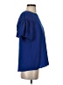 C established 1946 Blue Short Sleeve Blouse Size S - photo 4
