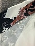 Unbranded 100% Polyester Paisley Ivory Long Sleeve Blouse Size M - photo 7