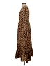 Missguided 100% Polyester Animal Print Brown Casual Dress Size 4 - photo 5
