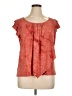 Roz & Ali Orange Sleeveless Blouse Size 1X - photo 1