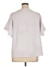 Unbranded Gray Short Sleeve Blouse Size XL - photo 2