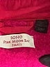 Soho 100% Polyester Pink Coat Size S - photo 6