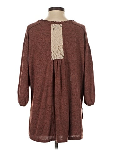 Miss Me 3/4 Sleeve Blouse (view 2)