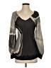 C.C. Couture Black Long Sleeve Blouse Size S (estimated) - photo 1