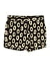 Attention Animal Print Gold Shorts Size 6 - photo 1