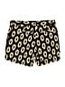 Attention Animal Print Gold Shorts Size 6 - photo 2