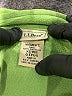 L.L.Bean 100% Polyester Green Track Jacket Size XS R - photo 6