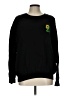 Unbranded Tropical Black Pullover Sweater Size L - photo 1