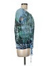 Sami & JO 100% Polyester Blue Short Sleeve Blouse Size M - photo 4