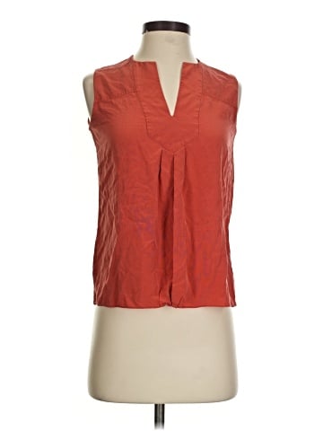 Tory Burch Sleeveless Silk Top (view 1)