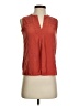 Tory Burch 100% Silk Red Sleeveless Silk Top Size 0 - photo 1