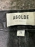 AGOLDE 100% Cotton Black Denim Skirt Size 25 waist - photo 4