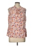 Como Blu 100% Rayon Orange Sleeveless Blouse Size L - photo 1