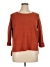 Hampshire Studio 100% Acrylic Orange Pullover Sweater Size XL - photo 1