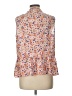 Como Blu 100% Rayon Orange Sleeveless Blouse Size L - photo 2