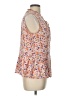 Como Blu 100% Rayon Orange Sleeveless Blouse Size L - photo 4