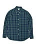 Crewcuts Outlet 100% Cotton Plaid Green Long Sleeve Button-Down Shirt Size 10 - photo 1
