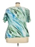 New Directions Green Short Sleeve Blouse Size 3X - photo 2